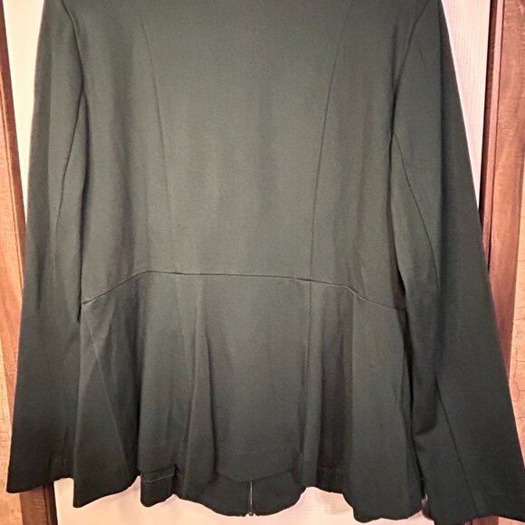 Lane Bryant Blazer/Jacket. Dark Green. Size 16. NWT. (1087) - Picture 5 of 5